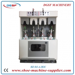 Double cold and double hot sweeping type counter moulding machine